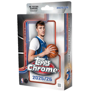 2025-26 Topps Chrome® Basketball - Hanger Box - Pre Order - Late December
