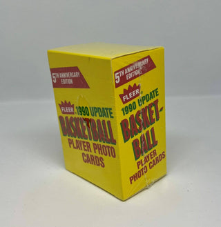 1990 Fleer NBA Fifth Anniversary 100 Card Box Factory Sealed