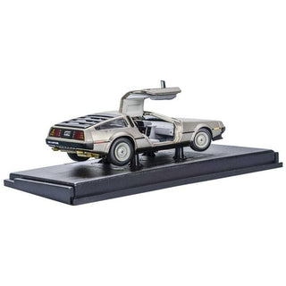 Michael J Fox Signed Back To The Future  1:18 Scale Die-Cast Delorean