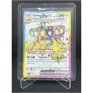 2024 Pokémon Galvantula EX Stellar Crown Full Art Ultra Rare 159/142