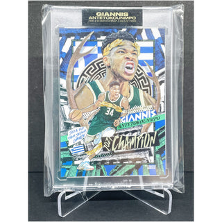 2021 Giannis Antetokounmpo x Tyson Beck Championship Collection Limited Edition /200