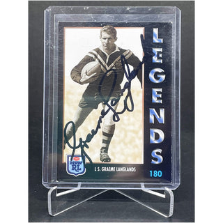 1994 NSWRL Dynamic Series 1 Legends Graeme Langlands 180/220 Hand Signed!!