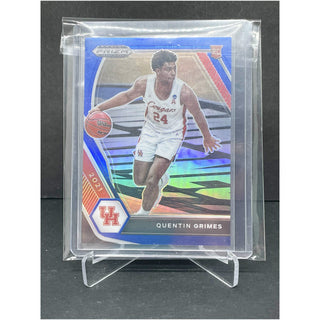 2021 Panini Prizm Draft Picks Quentin Grimes Blue Prizm 153/199