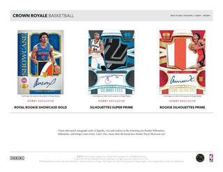 2023-24 Panini Crown Royale Basketball Hobby Box