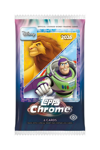 2026 Topps Chrome Disney Hobby Box