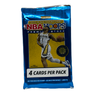 2019-20 Panini NBA Hoops Premium Stock- 4 Card Pack ct. Red Prizms