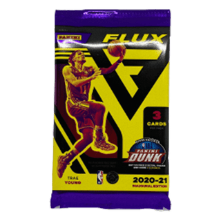 2020-21 Panini Flux NBA, 3 Card Pack.