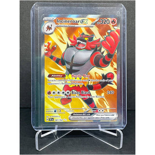 2024 Pokémon Incineroar EX Temporal Forces 187/162 Ultra Rare