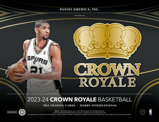 2023/24 Panini Crown Royale Basketball International Hobby Box