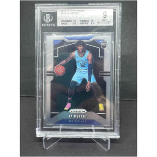 2019-20 Panini Prizm Ja Morant Rookie BGS 9 Mint (A)