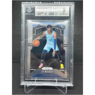 2019-20 Panini Prizm Ja Morant BGS Mint 9 (B)