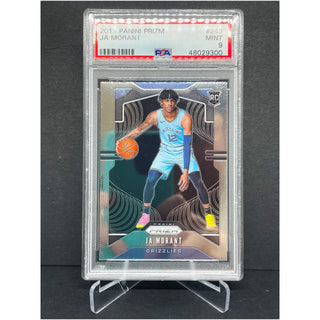 2019 Panini Prizm Ja Morant Rookie PSA 9 Mint