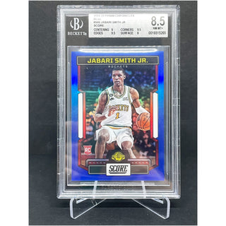 2022-23 Panini Chronicles Blue Jabari Smith Jr. Rookie 23/99 BGS 8.5 NM-MT+