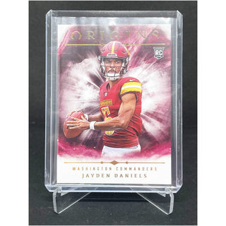 2024 Panini Origins Football Jayden Daniels RC Commanders - No. 144