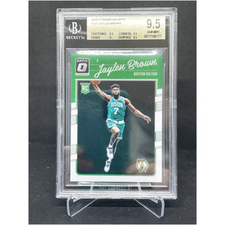 2016-17 Donruss Optic Jaylen Brown RC BGS 9.5 Gem Mint