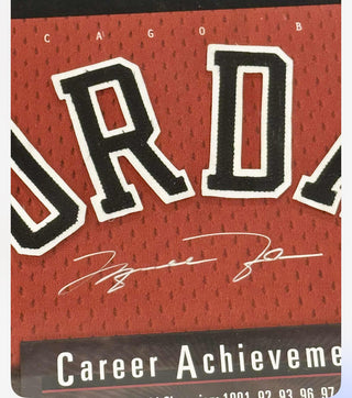 Michael Jordan Signed  UDA Career Achievements Edition