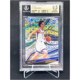 2021-22 Panini Revolution Groove Josh Giddey Rookie BGS 9.5 Gem Mint