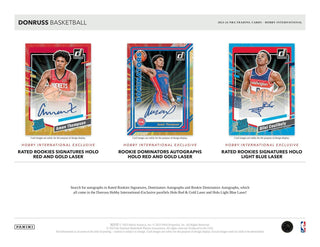 2023/24 Panini Donruss Basketball International Hobby Box