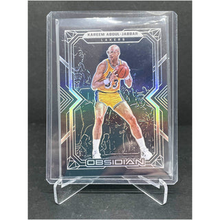 2021-22 Panini Obsidian Kareem Abdul-Jabbar Electric Etch Asia - No. 141