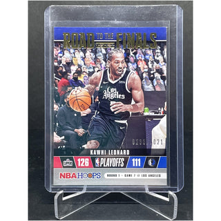 2021-22 Panini Hoops Road To The Finals Kawhi Leonard 0233/2021