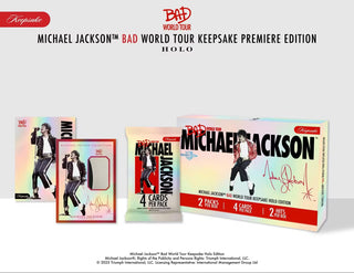 PREORDER:  2026 Michael Jackson Bad World Tour Keepsake Holo Edition Breaker Box (10/08)