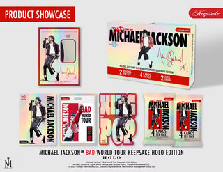 PREORDER:  2026 Michael Jackson Bad World Tour Keepsake Holo Edition Breaker Box (10/08)