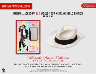PREORDER:  2026 Michael Jackson Bad World Tour Keepsake Holo Edition Breaker Box (10/08)