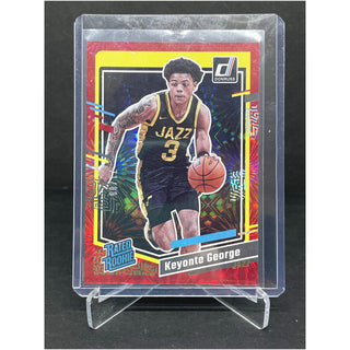 2023-24 Panini Donruss Keyonte George Rated Rookie Red 71/88