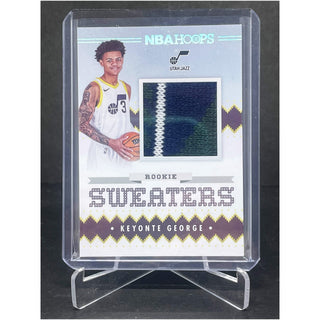 2023-24 Panini Hoops Rookie Sweaters Keyonte George - No. RSW-KYG