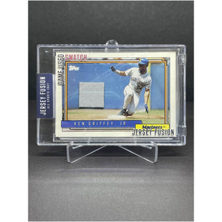 Topps Ken Griffey Jr. Jersey Fusion Game Used Swatch #JF-KGJ91