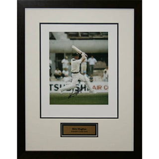 Kim Hughes Signed Photo Framed