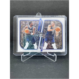 2023-24 Donruss Optic Kyrie Irving &amp; Luka Doncic Optical Illusions - No. 4