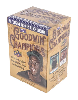 2021 Upper Deck Goodwin Champions 7-Pack Blaster Box