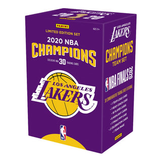 Panini Los Angeles Laker 2020 NBA Championship Box Set Limited Edition LA Sealed