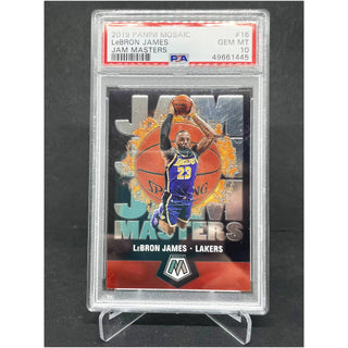 2019 Panini Mosaic LeBron James Jam Masters PSA Gem Mint 10