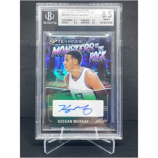 2022-23 Leaf Optichrome Monsters Of The Rock Keegan Murray Auto 6/10 BGS 8.5 NM-MT+