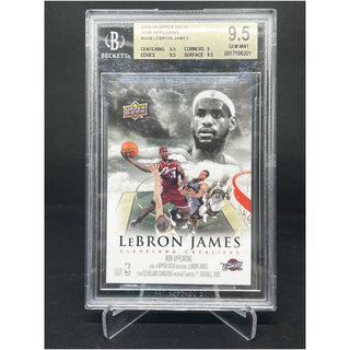 2009-10 Upper Deck Now Appearing LeBron James BGS 9.5 Gem Mint