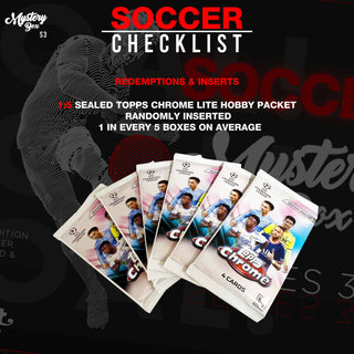 Soccer Trading Card Mystery Box – Series 3