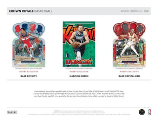 2023-24 Panini Crown Royale Basketball Hobby Box