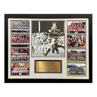 'The Eagle Rock' L/Ed Collage Signed By Bob Fulton Framed