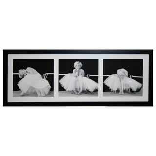 Marilyn Monroe Ballerina Panoramic Print Framed