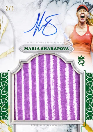 PREORDER:  2026 Topps Royalty Tennis Hobby Box (Release 13 Nov 2026 4pm)