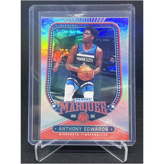 2020-21 Chronicles Marquee Refractor Anthony Edwards RC #254