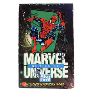1992 Skybox Marvel Universe Series 3 Hobby Box
