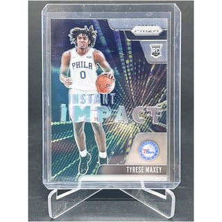 2020-21 Panini Prizm Tyrese Maxey Instant Impact RC - No. 16