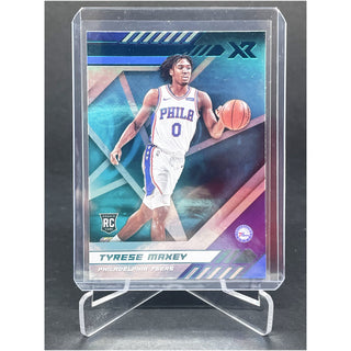 2020-21 Panini Chronicles XR Tyrese Maxey Teal RC - No. 271