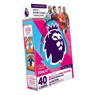 PREORDER:  Topps Flagship Premier League 2027 - Mega Tin (ETA Oct 2026)