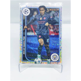 2024 Topps Merlin UEFA Micah Hamilton Speckle Refractor RC 150/150