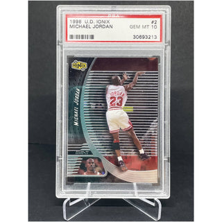 1998 Upper Deck Ionix Michael Jordan PSA Gem Mint 10