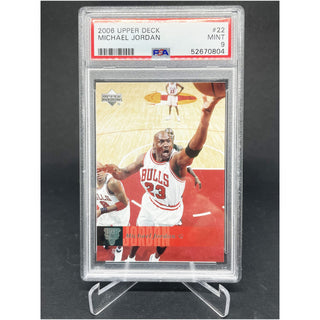 2006 Upper Deck Michael Jordan PSA Mint 9